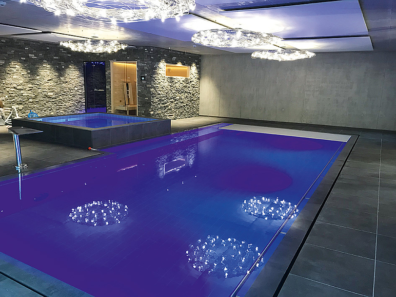 Referenz Swimmingpool Indoor